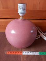 Lampvoet aardewerk oud roze schemerlamp, Minder dan 50 cm, Overige materialen, Ophalen of Verzenden, Zo goed als nieuw