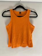 Shein geribbelde tanktop oranje, maat S/ 36, Kleding | Dames, Tops, Oranje, Ophalen of Verzenden, Zo goed als nieuw, Maat 36 (S)