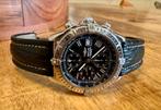 Breitling Crosswind chrono automatic 44 mm met certificaat, Sieraden, Tassen en Uiterlijk, Horloges | Heren, Leer, Staal, Breitling