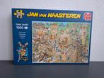 Jan van Haasteren, De Middeleeuwen, 1000 st.  Platte doos !!, Ophalen, 500 t/m 1500 stukjes, Zo goed als nieuw