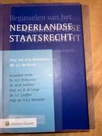 Nederlands Staatsrecht - 19e druk, Ophalen of Verzenden, Alpha, Gelezen, HBO