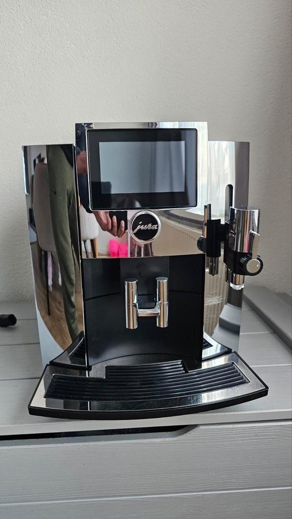 Nette Jura S8 - Chrome - refurbished - otc, Witgoed en Apparatuur, Koffiezetapparaten, Refurbished, Gemalen koffie, Koffiebonen
