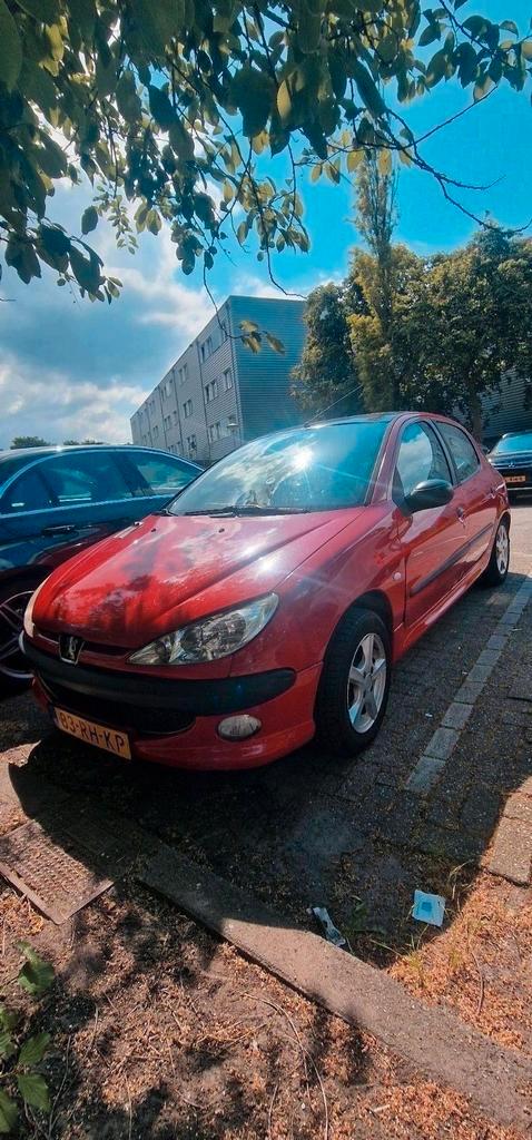 Peugeot 206 1.1 X-design 5D 2005 Rood, Auto's, Peugeot, Bedrijf, Benzine, C, Hatchback, Handgeschakeld, Origineel Nederlands, Rood