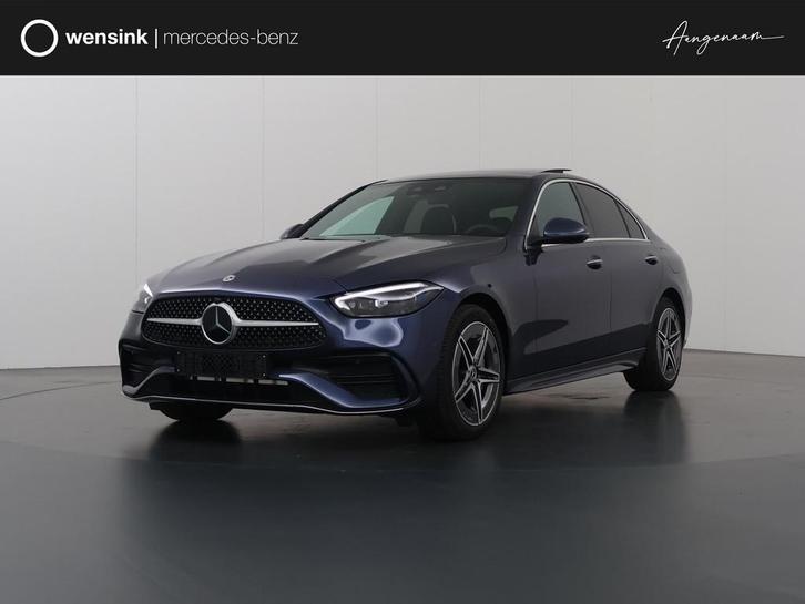 Mercedes-Benz C-klasse 300e AMG Line | Panoramaschuifdak| Ri, Auto's, Mercedes-Benz, Bedrijf, Te koop, C-Klasse, 360° camera, ABS