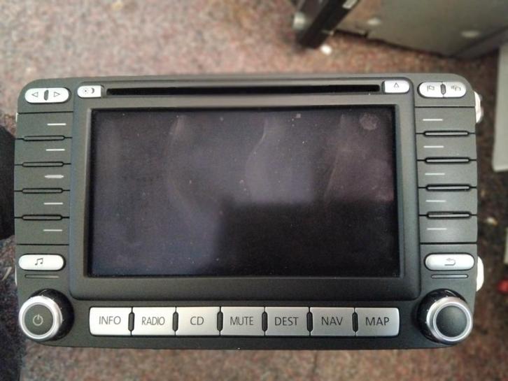 Originele VW Radio Navigatie Systeem zonder kabels, Auto diversen, Autonavigatie, Gebruikt, Ophalen of Verzenden