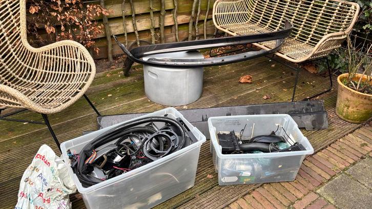 Saab 9-3 Cabrio NG (2003-2006) Onderdelen, skirts, lip, etc., Auto-onderdelen, Overige Auto-onderdelen, Saab, Gebruikt, Ophalen