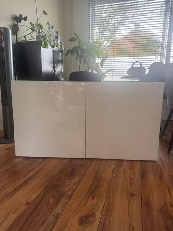 Ikea besta witte kast