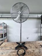 2x Vintage 50/60s Staande Ventilator - 70cm, Hoog Statief, Ophalen, Gebruikt, Statiefventilator