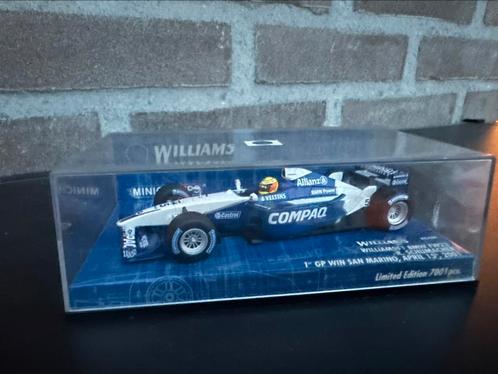 F1 Ralf Schumacher 1:43 –Limited Edition (San Marino GP Win), Hobby en Vrije tijd, Modelauto's | 1:43, Zo goed als nieuw, Auto