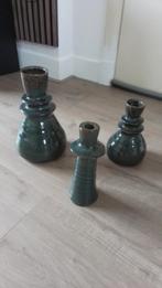 3 Leuke Groene Vaasjes, Ophalen of Verzenden, Nieuw