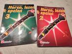 2 Klarinet Lesboeken - Horen, Lezen & Spelen (Zonder CD), Ophalen of Verzenden