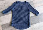 Gehaakte blauwe trui maat M, Kleding | Dames, Truien en Vesten, Ophalen of Verzenden, Zo goed als nieuw, Maat 38/40 (M), Blauw