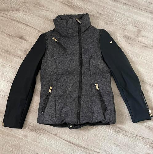 Goldbergh zwart/grijze ski jas, maat 40, Kleding | Dames, Wintersportkleding, Gedragen, Jack, Maat 38/40 (M), Verzenden