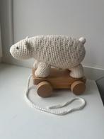 Sebra trekspeeltje gehaakt ijsbeer, Ophalen of Verzenden, Zo goed als nieuw