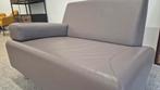 Strakke leren Cloak Pacific design love seat fauteuil(zgan), Ophalen of Verzenden, Zo goed als nieuw, Metaal, Modern design, strak,industriël design