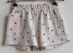 Zara super leuke ecru short met grijze bloemetjes mt. 104, Broek, Meisje, Ophalen of Verzenden, Zo goed als nieuw