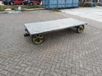 Zware last wagen met schamel 4 wiel sturing., Ophalen