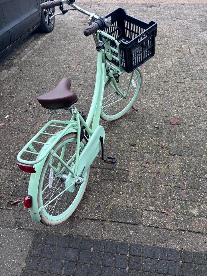 Spirit Damesfiets - Mintgroen, Fietsen en Brommers, Fietsen | Dames | Damesfietsen, Gebruikt, Overige merken, (Extra) lage instap