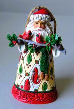 Jim Shore Santa with cardinals hanging ornament, Ophalen of Verzenden, Nieuw, Overige typen