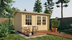 Blokhut - Tuinhuis Chloe | 40 mm | vuren onbehandeld, Verzenden, Nieuw