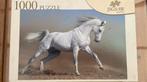 Puzzel van wit Paard, Ophalen of Verzenden, 500 t/m 1500 stukjes, Zo goed als nieuw, Legpuzzel