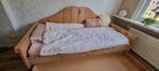Steigerhouten meisjesbed., Kinderen en Baby's, Kinderkamer | Bedden, Ophalen, Gebruikt, 100 cm of meer, Matras