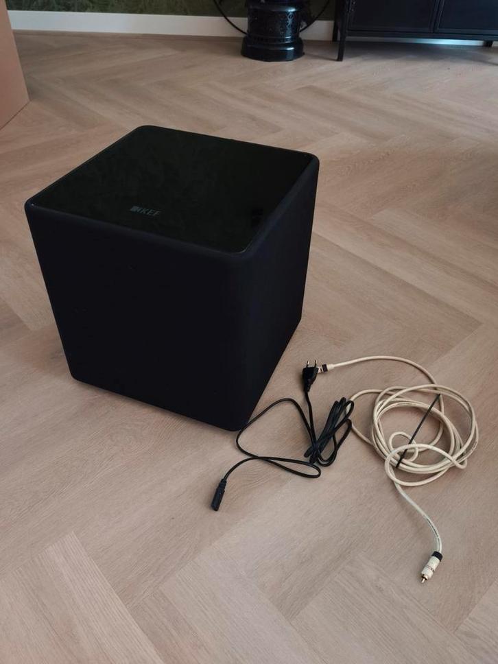 Subwoofer Kef Kube 10b, Audio, Tv en Foto, Luidsprekers, Subwoofer, 120 watt of meer, Overige merken, Ophalen of Verzenden
