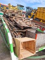 Kachelhout en oude pallets, Tuin en Terras, Haardhout, Minder dan 3 m³, Ophalen, Overige houtsoorten, Blokken