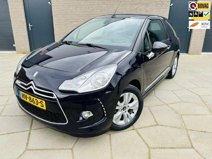 Citroen DS3 Cabrio 1.2 PureTech So Chic|Prachtige Cabrio|4 N, Auto's, Citroën, Bedrijf, Te koop, DS3, ABS, Airbags, Airconditioning