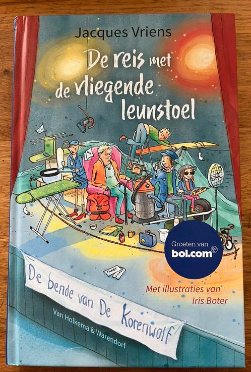De reis met de vliegende leunstoel - Jacques Vriens, Boeken, Kinderboeken | Jeugd | onder 10 jaar, Nieuw, Fictie algemeen, Ophalen of Verzenden