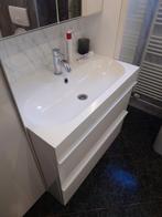 Compleet Badkamer meubel wit, Huis en Inrichting, Badkamer | Badkamermeubels, Ophalen, 50 tot 100 cm, Zo goed als nieuw, Minder dan 100 cm