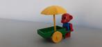 Lego Fabuland set 3604 Marc monkey and wheelbarrow, Ophalen of Verzenden, Gebruikt, Complete set, Lego