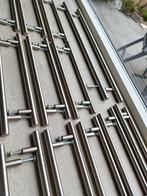 Hand/deurgrepen 2x lang (44cm) en 24x kort (24cm), Ophalen of Verzenden, Gebruikt