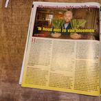 Andrė van Duin Artikel Knipsel uit 2022, Verzamelen, Ophalen of Verzenden, 1980 tot heden, Nederland, Knipsel(s)