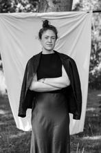 Leren jas, Zwart, Biba, Ophalen of Verzenden, Zo goed als nieuw