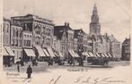 Groningen, Markt., Verzamelen, Verzenden, Voor 1920, Gelopen, Groningen