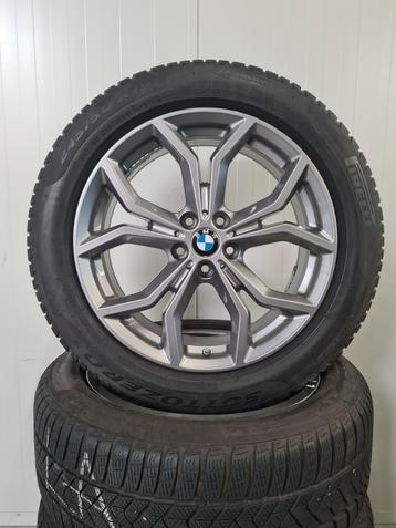 19' BMW X3 G01 X4 G02 Styling 693 met winterbanden  beschikbaar voor biedingen