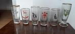 Te koop vintage (Tilburgs) diverse glazen - zie beschrijving, Verzamelen, Glas en Borrelglaasjes, Ophalen of Verzenden, Zo goed als nieuw