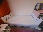 Wit Kinderbed 70x150, Kinderen en Baby's, Ophalen, 70 tot 85 cm, 140 tot 160 cm, Zo goed als nieuw