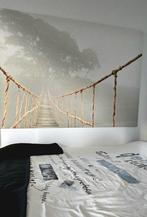 Canvas doek met junglebrug., Ophalen, Zo goed als nieuw