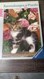 Ravensburger Puzzel Poes 1000 stukjes, Ophalen of Verzenden, 500 t/m 1500 stukjes, Zo goed als nieuw, Legpuzzel