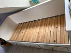 2x HEMNES bedbank met 3 lades – wit – 80x200cm, Huis en Inrichting, Ophalen, Wit, Tweepersoons, Zo goed als nieuw