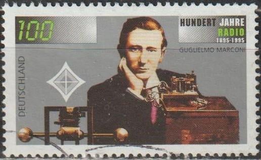 364. Duitsland 1803 gest. 100 jaar Radio, Verzenden, 1990 tot heden, Gestempeld