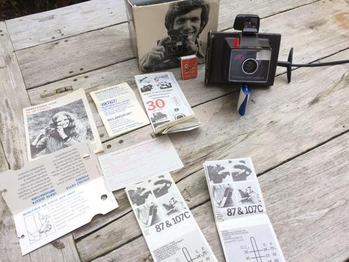 Vintage Polaroid Land Camera ZIP originele doos & papieren, Audio, Tv en Foto, Fotocamera's Analoog, Gebruikt, Polaroid, Polaroid