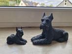 Twee bouvier beeldjes, Ophalen of Verzenden, Gebruikt, Dier