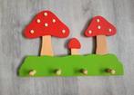 Kinder kapstok paddenstoelen, Ophalen of Verzenden, Zo goed als nieuw, Kapstokje