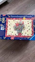 Ravensburger puzzel 1500 st winter, Ophalen of Verzenden, 500 t/m 1500 stukjes, Zo goed als nieuw