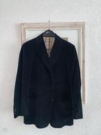 Burberry London Corduroy Blazer - Zwart maat 50 Nieuw Staat, Kleding | Heren, Kostuums en Colberts, Maat 52/54 (L), Zwart, Ophalen of Verzenden