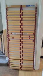 2 Lattenbodems Van Landschoot 80x200, Ophalen, Gebruikt, Eenpersoons, 80 cm