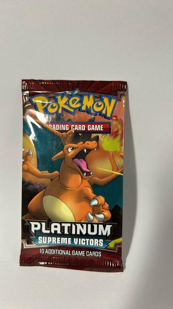 2009 Platinum Supreme Victors Booster Sealed Eng Charizard beschikbaar voor biedingen